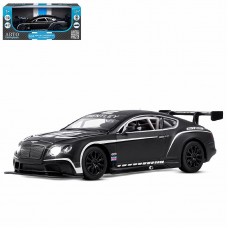 ТМ "Автопанорама" Машинка металл 1:24 Bentley Continental GT3 Concept, черный + белый, свободный ход колес, откр. двери, капот, свет, звук, в/к 24,5*12,5*10,5 см JB1251565