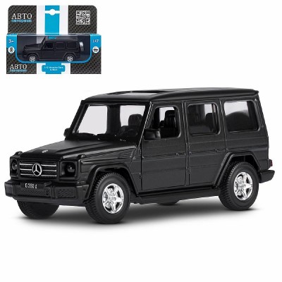 ТМ "Автопанорама" Машинка металлическая 1:42 Mercedes-Benz G350d, черный, откр. двери, инерция, в/к 17,5*12,5*6,5 см JB1200181