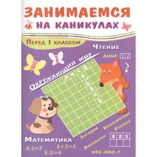 ЗАНИМАЕМСЯ НА КАНИКУЛАХ. Перед 1 классом