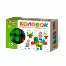 03002 Конструктор "Колобок"" (12 деталей, коробка)