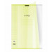 Тетрадь общая ученическая с пластиковой обложкой на скобе ErichKrause Классика CoverPrо fizzy Neon желтый А4 96 листов клетка 56421
