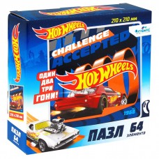 Hot Wheels.Пазл.64Эл. На старт! Внимание! Марш!.06859