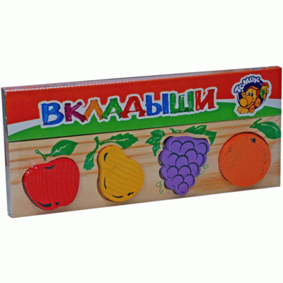 48372 Рамка-вкладыш Фрукты 372-3