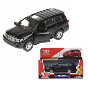 Технопарк машина металл Toyota Land Cruiser 12,5см черный 262771