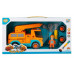 Игровой набор JIALEGU TOYS "Строительный кран" (20 см, шуруповёрт, инструм., звук, фигурка водителя) (10720010/091221/3011587/1, КИТАЙ) C22698/A1373873M-W