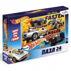 Hot Wheels.Пазл.24Эл.Быстрее! 05899