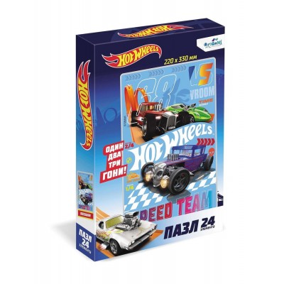 Hot Wheels.Пазл.24Эл.Непобедимые. 05901