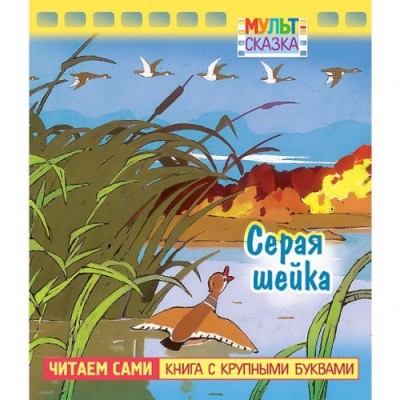 Книжка 8л А5 хатбер с крупными буквами ККБ. Серая шейка