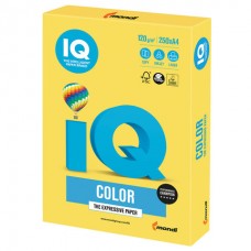 Бумага IQ color А4, 120 г/м, 1 л., интенсив, канареечно-желтая, CY39, ш/к 07036