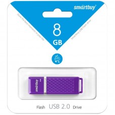 Память Smart Buy "Quartz"   8GB, USB2.0 Flash Drive, фиолетовый Smart Buy 222383