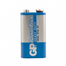 Батарейка GP PowerPlus MN1604 (6F22) Крона, солевая, OS1 288126