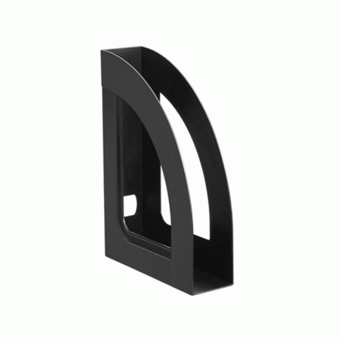 Лоток для бумаг вертикальный Стамм "Респект", черный Стамм 231347