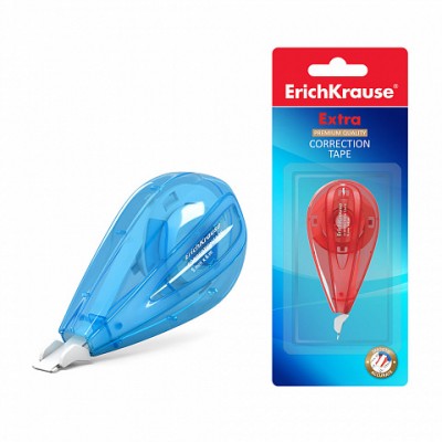 Корректирующая лента ErichKrause® Extra, 5мм х 6м (в блистере по 1 шт.) 34639