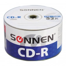 Диски CD-R SONNEN 700Mb 52x Bulk 1шт, 512571