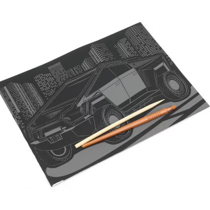 Гравюра, светящаяся в темноте авто 18*24 см авто МУЛЬТИ АРТ 386907