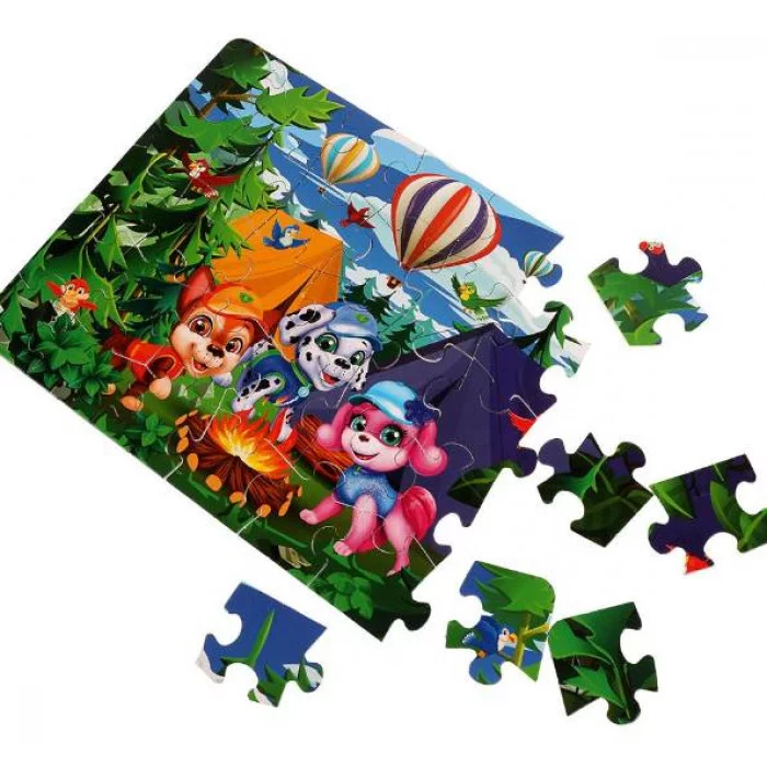 Щенки-спасатели. Макси-пазлы в коробке. 35 деталей. 180х127х35 мм. Умные игры 323425