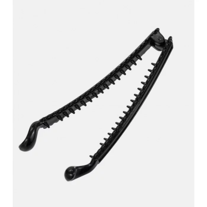 Банан для волос "Классика" петельки 9,5см чёрный 1490585