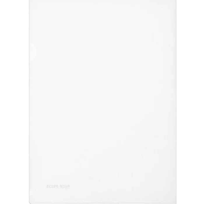 Папка-уголок, А4, 180мкм, БЕЛЫЙ ПК-8725