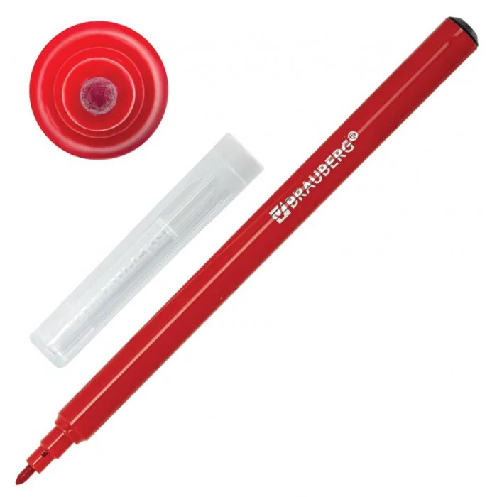 Фломастеры BRAUBERG PREMIUM, 36 цветов, КЛАССИЧЕСКИЕ, вентилируемый колпачок, ПВХ-упаковка, 152505